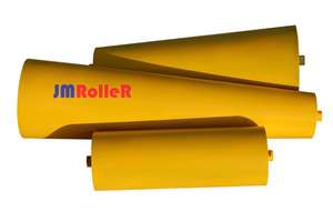 גלגלת מסוע מחודדת עם מיסב מדויק וצינור מאוזן - Product Image 4