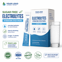 Rainwood Créatine Électrolyte Taurine en Poudre Sachets OEM Pré-Entraînement Hydratation Boisson Mixte