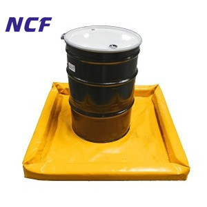 <strong>New</strong> Arrival Temporary Flexible <strong>Tarpaulin</strong> Tarp Brady Portable Chemical Oil Spill Berm For Containment - Product Image 4