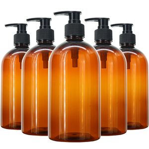 Venta al por mayor 250 <span class=keywords><strong>ml</strong></span> 500ml 8oz 16oz ámbar claro negro vacío redondo PET <span class=keywords><strong>Spray</strong></span> botella con gatillo <span class=keywords><strong>Spray</strong></span> - Product Image 5