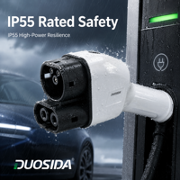 Technologie de refroidissement liquide fiable DUOSIDA 500A CCS Type 2 pour borne de recharge haute puissance