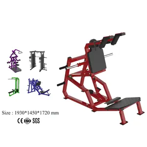 Commercial Gym Equipment Strength Machine Plate Loaded Multi Functional V-Squat Machine