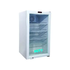 Mini frigorifero commerciale da tavolo da 98L con congelatore verticale per gelato Meisda SC98