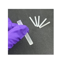 Lentille convexe en saphir de haute qualité TOP OPTC 6,55*46mm, autoclavable, avec revêtement antireflet, pour endoscope médical OEM de haute performance