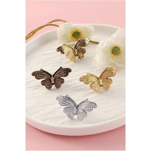 Tiradores de latón macizo con forma de <span class=keywords><strong>pata</strong></span> de gato, mariposa, abeja y lazo para muebles infantiles, tiradores decorativos para cajones. - Product Image 5