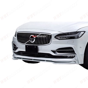 Exterior ERS Body Kits Sport small Circle labio delantero labio trasero cuchillo de aire delantero labio frontal add-on para 2016y <span class=keywords><strong>Volvo</strong></span> <span class=keywords><strong>S90</strong></span> - Product Image 3