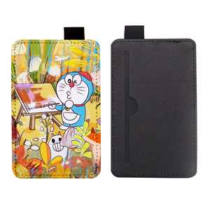 Productos de sublimación de logotipo personalizado, soporte de <span class=keywords><strong>tarjeta</strong></span> de identificación de autobús de cuero PU blanco - Product Image 3