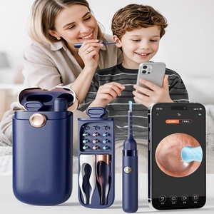 <span class=keywords><strong>Otoscope</strong></span> sans fil avec caméra HD, logo personnalisé OEM ODM, kit <span class=keywords><strong>professionnel</strong></span> de nettoyage visuel des oreilles pour la maison et les voyages - Product Image 3
