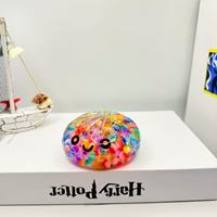 Sachet mystère géant de jouets squishy en acrylique PMMA, unisexe, en forme de boulette de riz vapeur à paillettes liquides, autres jouets classiques
