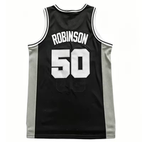 Jersey Basket Victor Wembanyama Jahitan 2026 Stephon Castle De'Aaron Fox Tim Duncan David Robinson Grosir