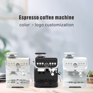 Italian Automatic Coffee Grinding Expresso Machine 15 Bar Cappuccino Espresso Coffee Maker Cafetiere Expresso