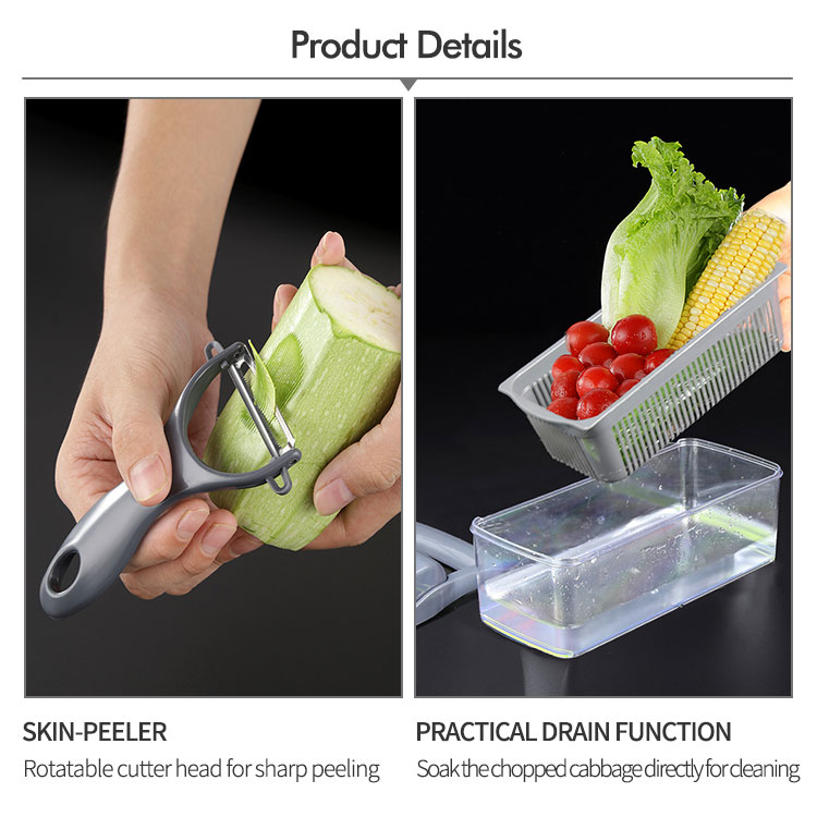 13 In 1 Manual Vegetable Chopper Cutter Kitchen Tools