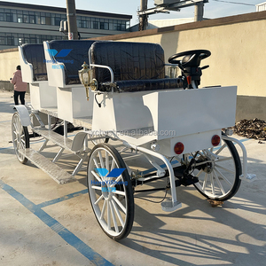 Caleches Royal Classic électriques sans chevaux Visite <span class=keywords><strong>Chuck</strong></span> <span class=keywords><strong>Wagon</strong></span> Carriage - Product Image 2