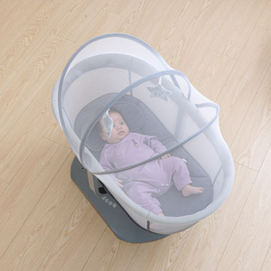 Sdraietta per Neonati con Logo Personalizzato, Sedia a Dondolo <span class=keywords><strong>Elettrica</strong></span>, <span class=keywords><strong>Culla</strong></span> Oscillante per Bambini - Product Image 6