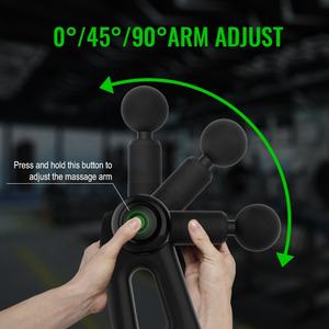 Nuovo Design Pro Multiangle Hot Therapy trattamento muscolare tessuto profondo pistola per massaggio - Product Image 3