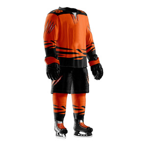 Professional Comfortable <b>Cheap</b> Price Breathable 100% Polyester Custom Ice Hockey Uniform Wholesale High Quality Lightweight <b>Set</b> - Product Image 2
