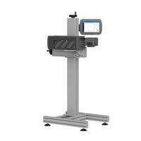 Machine de marquage Laser Co2 pour bouteilles d'animaux de compagnie tuyaux de noix de coco ligne de Production de sacs alimentaires impression Laser volante DXF PLT BMP AI DWG