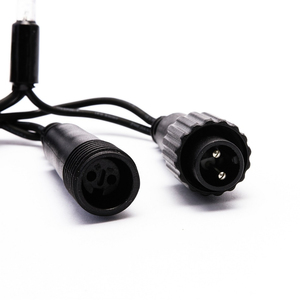 Guirnalda de Luces RGB Comerciales IP65 de 50 Metros, 500 LED, Cable de Goma Negro de 16 Metros, Modos Dinámicos de 16 Colores, para Exteriores, Fachadas de Edificios, Eventos - Product Image 3