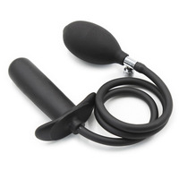 Tapón Anal inflable grande, bomba expandible, varios estilos