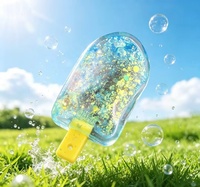 Bestseller Sommer Aurora Eis am Stiel, Maltose-Stressbälle, Quetschspielzeug, Weicher Thermoplastischer Gummi