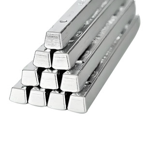 Venta al por mayor PCB Sn95Sb5 Barra de <span class=keywords><strong>estaño</strong></span> sin plomo Barra de soldadura de aleación de <span class=keywords><strong>estaño</strong></span>-<span class=keywords><strong>antimonio</strong></span> Varillas de soldadura Producto electrónico 1000g Soldadura Sn63Pb37 - Product Image 1