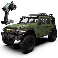 Coche Teledirigido RLAARLO MK07 Escala 1:7 de Alta Resistencia para Todoterreno, con Selección de 4WD/2WD, Bloqueos Diferenciales de Dirección Avanzados y Construcción Duradera