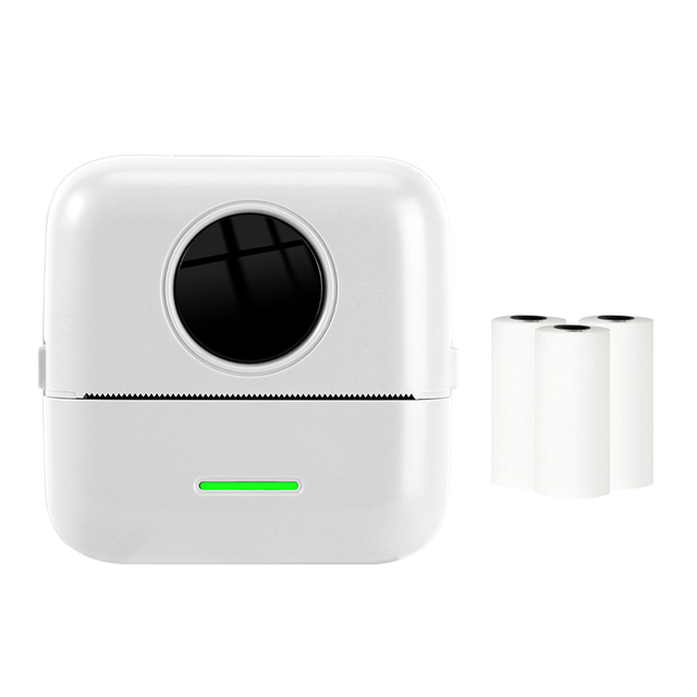 Hot Sale Customized Wireless Thermal Mini Label Photo Picture Mini Portable Pocket Printer with Usb Cable