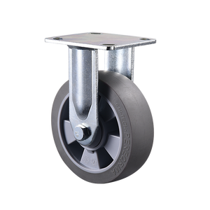 VIMA công nghiệp 5 inch xoay Caster bánh xe TPR và PP màu xám nhiệm vụ nặng nề 200kg chất thải bin Caster cho xe đẩy Tủ giỏ hàng - Product Image 2