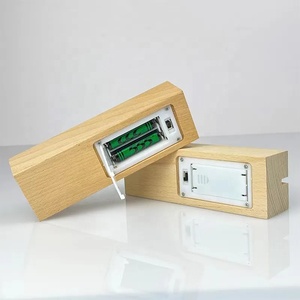 Supporto Espositivo a LED con Base in Legno Alimentato a Batterie AAA per Lampade Notturne in Acrilico Personalizzate, Arte in Resina e Vetro Fai-da-Te - Product Image 6