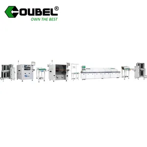 Ligne de production automatique d'ampoule de LED/lumière de LED assemblant la ligne/machine de SMT avec du CE