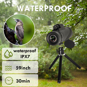 Télescope monoculaire HD 12x56 10x42 avec adaptateur pour smartphone, trépied amélioré, sangle de maintien - Product Image 4