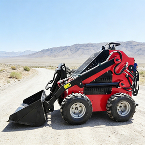 Mini-chargeuse compacte hydraulique efficace pour la réparation des routes rurales et le développement des terres - Product Image 4