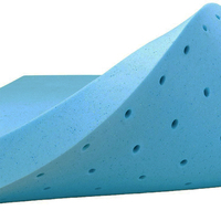 Couvre-matelas en mousse aérée à mémoire de forme de 2 "pour soulager la pression