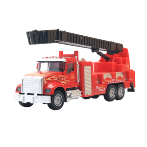 <span class=keywords><strong>Modellino</strong></span> Auto in <span class=keywords><strong>Scala</strong></span> <span class=keywords><strong>1</strong></span>:<span class=keywords><strong>24</strong></span> LASIVE TOYS, Camion dei Pompieri della Polizia Militare in Lega Pressofusa, Simulazione con Apertura Porte e Giunti Regolabili - Product Image 3
