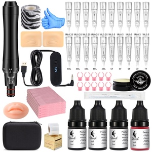 Kit Completo Profesional <span class=keywords><strong>para</strong></span> Tatuaje de Cejas y Labios con <span class=keywords><strong>Agujas</strong></span> y Accesorios <span class=keywords><strong>para</strong></span> Blanqueamiento Labial 650g Venta al por Mayor - Product Image 2
