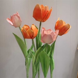 Wholesale Giant Free Standing Paper <b>Flowers</b> Giant <b>Flower</b> Base for Wedding Decoration Artificial Tulip Giant <b>Flower</b> - Product Image 1