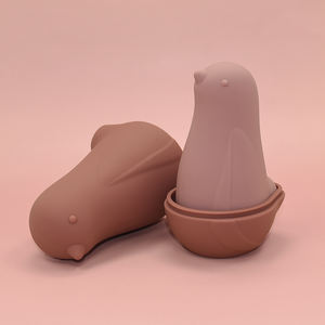 Muñeca de silicona Boird Matryoshka de 4 piezas, mordedor de bebé, juguetes educativos de 0 a 24 meses, bolsa de Opp de 2 a 4 años - Product Image 3