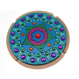 Usine de puzzles en <span class=keywords><strong>bois</strong></span> briques de <span class=keywords><strong>Mandala</strong></span> classiques jouets éducatifs Montessori en <span class=keywords><strong>bois</strong></span> - Product Image 6