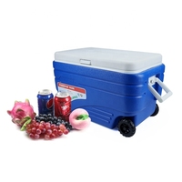 Glacière isotherme PE 5L avec roues pour transport frigorifique, vente en gros usine, durable