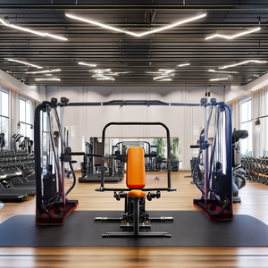 Máquina de Poleas Cruzadas |   Máquina de Gimnasio Profesional para Ejercicios de Pecho, Piernas y Espalda |   Pila de Pesas de Acero de 160 kg para Gimnasio | - Product Image 1