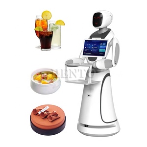 <span class=keywords><strong>Robot</strong></span> multiposición para servir comida/<span class=keywords><strong>Robot</strong></span> de servicio de restaurante/<span class=keywords><strong>Robot</strong></span> Dish Delivery - Product Image 2