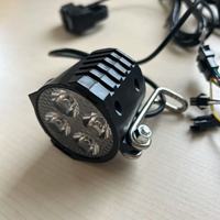 Kit de Modification de vélo électrique 48V haute luminosité phare frein clignotant combinaison bouton de commutation pour Scooter