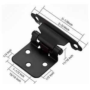 บานพับ<span class=keywords><strong>ขนาด</strong></span><span class=keywords><strong>เล็ก</strong></span>ทำจากเหล็กเคลือบเงานิกเกิลใช้สำหรับตู้ไม้กล่องประตูสำหรับห้องนั่งเล่น - Product Image 4