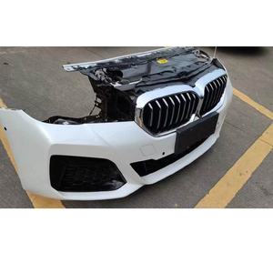 Pour pare-chocs avant <span class=keywords><strong>BMW</strong></span> série <span class=keywords><strong>5</strong></span> G30 de haute qualité G38Lci avec radiateur de calandre complet - Product Image 4