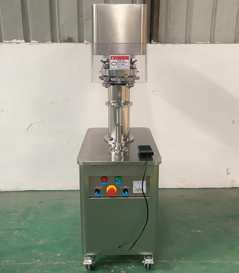 Haijilian Manual Can Sealing Machine for Can Tinned Tomatoes Sauce Packaging Machine Semi-automatic Filling Machine 1 Pcs FB4B3