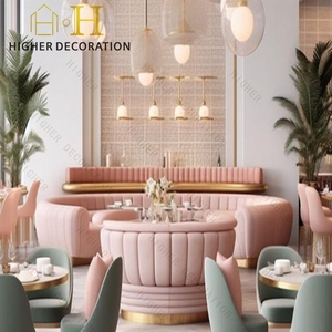 Nội thất quán cà phê cao cấp, quầy trưng bày bánh ngọt bằng đá cẩm thạch, đèn LED, tủ trưng bày bánh có khóa - Product Image 3