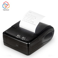 QS-5802 Printer Mini Dot Matrix genggam 58mm, Printer Mini portabel, Printer kertas salinan karbon lapisan ganda