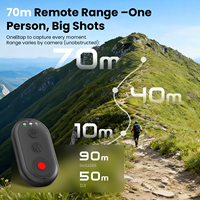 Télécommande vocale AMagisn compatible avec plusieurs appareils, caméra d'action 70M, accessoires universels pour caméras sportives