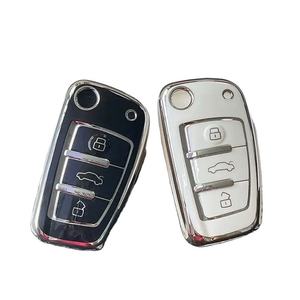 Nueva Funda Protectora de TPU Suave para Llaves de Coche, Carcasa para Llaves de Audi A1 A3 A6 A6L Q2 Q3 Q7 TTS R8 S6 RS3, Protector de Llavero, Accesorios para Auto - Product Image 2