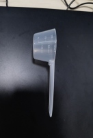Cuillère à café en plastique 30ml 15g couleur blanche